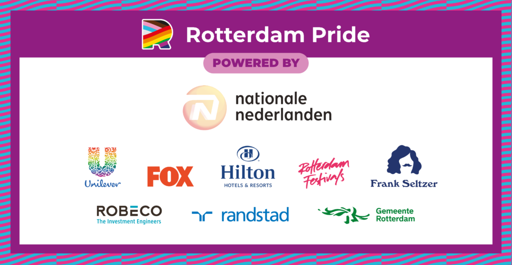 sponsorwall 2023 rotterdam pride